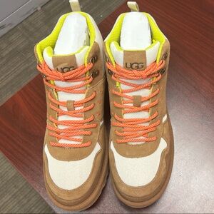 UGG Women's Tan and Orange High-Top Sneakers